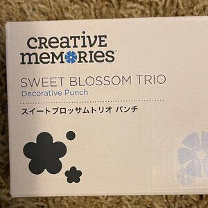 **Discontinued** Creative Memories Sweet Blossom Trio Decorative Punch